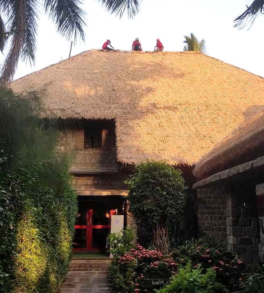 synthetic roof for restaurants
